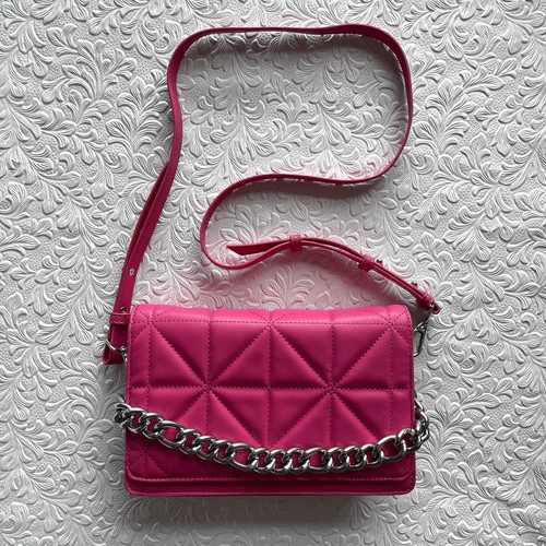 Pink quilted topshop cali - quilted,