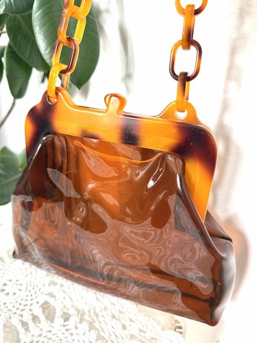 Tortoise shell pvc retro - retro, 60s