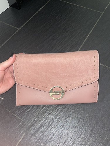 Topshop pink clutch bag - , with