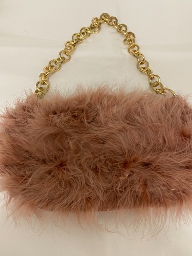 Topshop pink feather - pink,